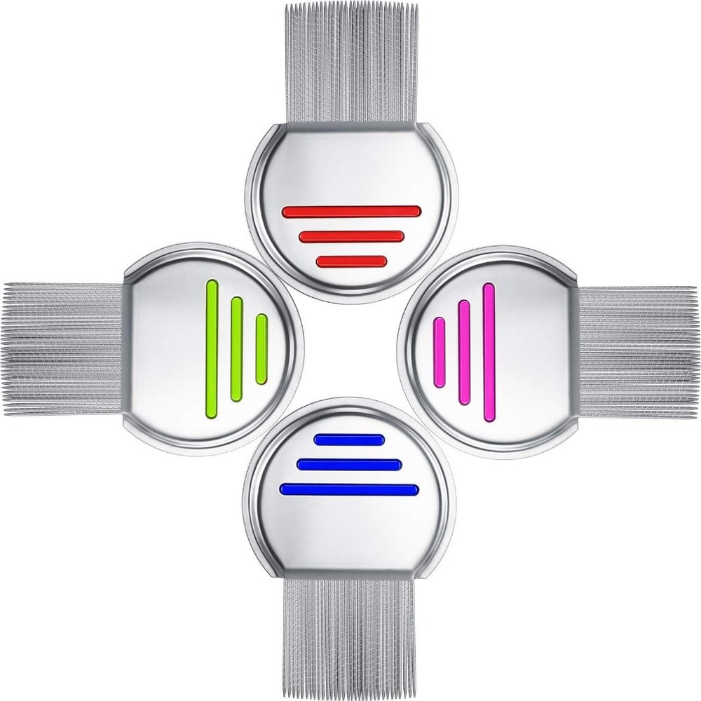 Lice Comb Stainless Steel Professional Lice Combs and Best Results for Infection